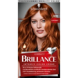 Schwarzkopf Brillance Hair color copper red 921, 1 pc