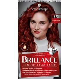 Schwarzkopf Brillance Hair color intense red 872, 1 pc