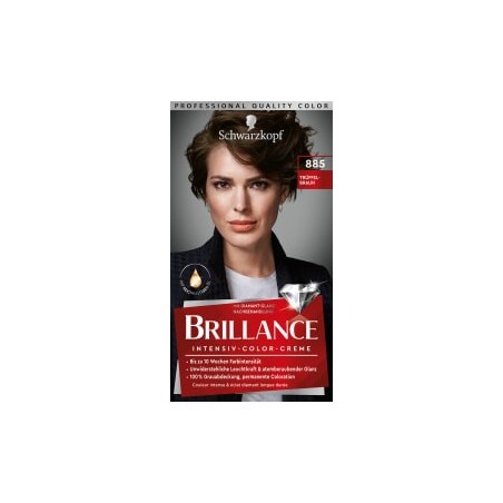 Schwarzkopf Brillance Hair color truffle brown 885, 1 pc