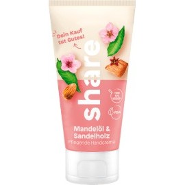 share Hand cream almond & sandalwood, 75 ml