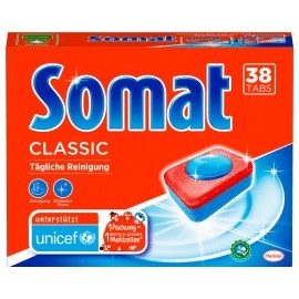 Somat Dishwasher tabs Classic, 38 pcs