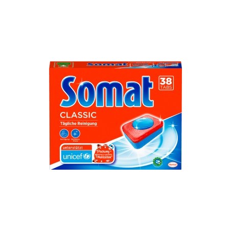 Somat Dishwasher tabs Classic, 38 pcs