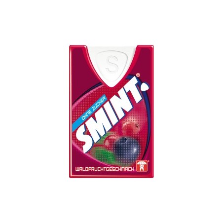 Smint Pastilles, wild berry, forest fruit, sugar-free, 40 pcs