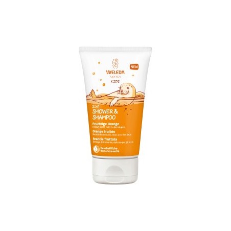 Weleda Kids Shampoo & Shower 2in1 Orange, 150 ml