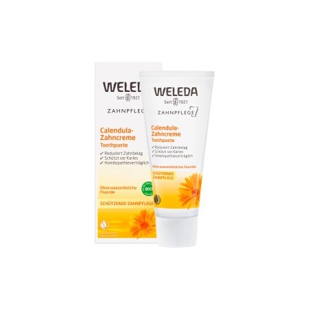 Weleda Toothpaste Calendula, fluoride-free, 75 ml