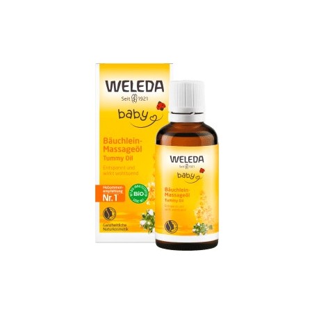 Weleda Baby tummy massage oil, 50 ml