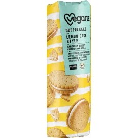 Veganz Biscuits, double biscuit Lemon Cake Style, 400 g