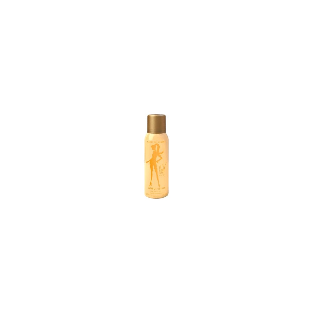 UdV - Ulric de Varens Deodorant spray pour elle Gold Issime, 125 ml