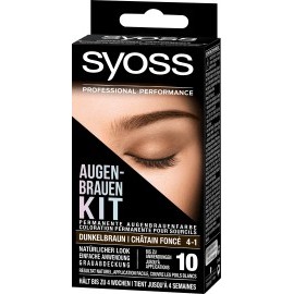 Syoss Eyebrow color dark brown 4-1, 17 ml
