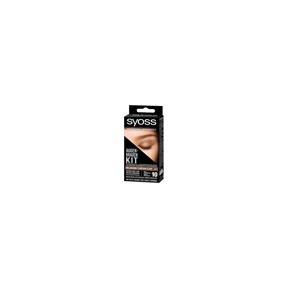 Syoss Eyebrow color light brown 5-1, 17 ml