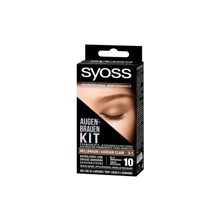 Syoss Eyebrow color light brown 5-1, 17 ml