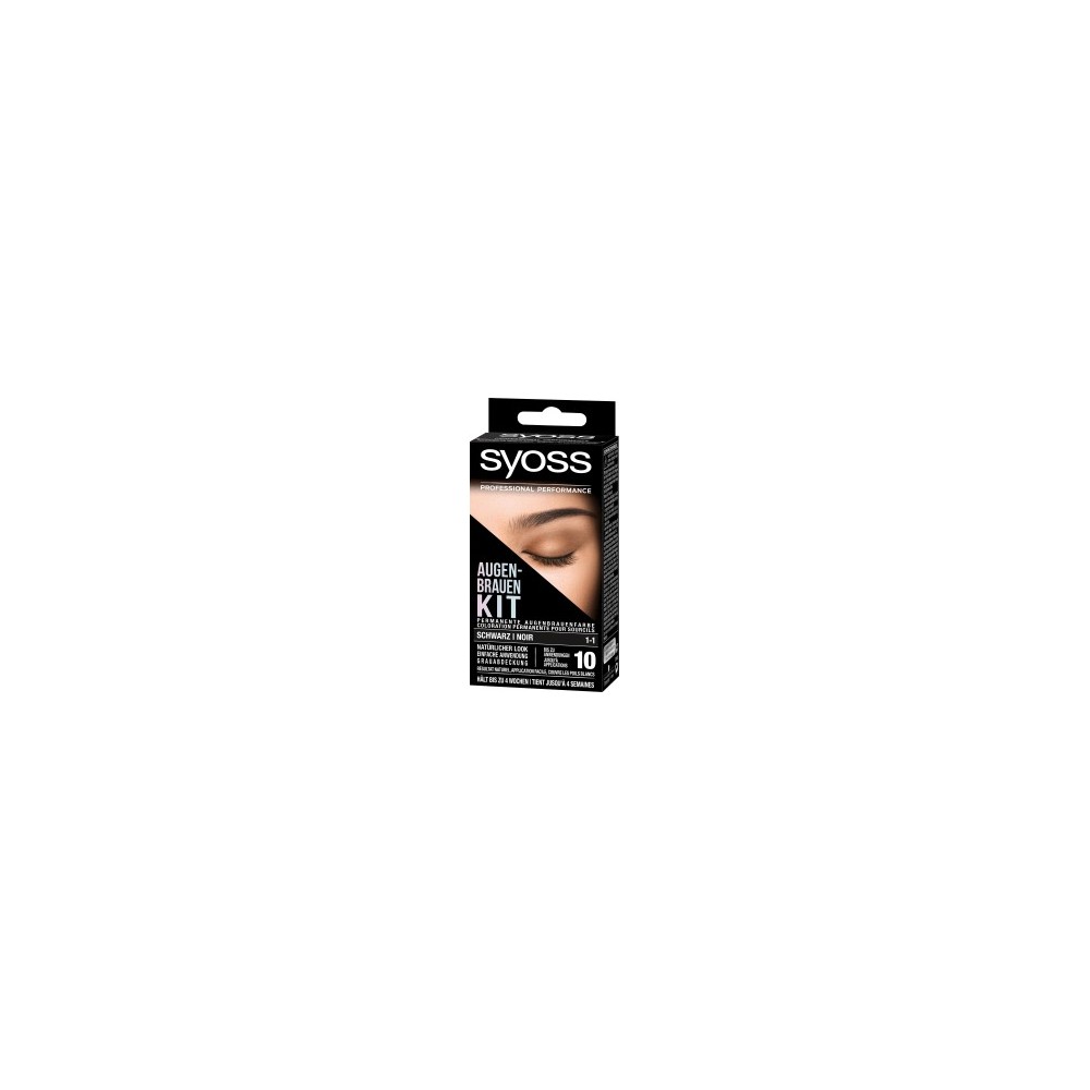 Syoss Eyebrow color black 1-1, 17 ml