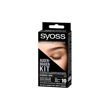 Syoss Eyebrow color black 1-1, 17 ml
