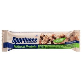 Sportness Vegan 30% Protein Bar Natural Protein, Salty Chocolate Nut Flavor, 40 g