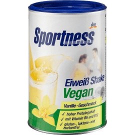 Sportness Protein shake powder, vegan, vanilla flavor, 300 g