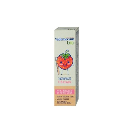 Vademecum organic children's toothpaste with strawberry flavor, 50 ml
