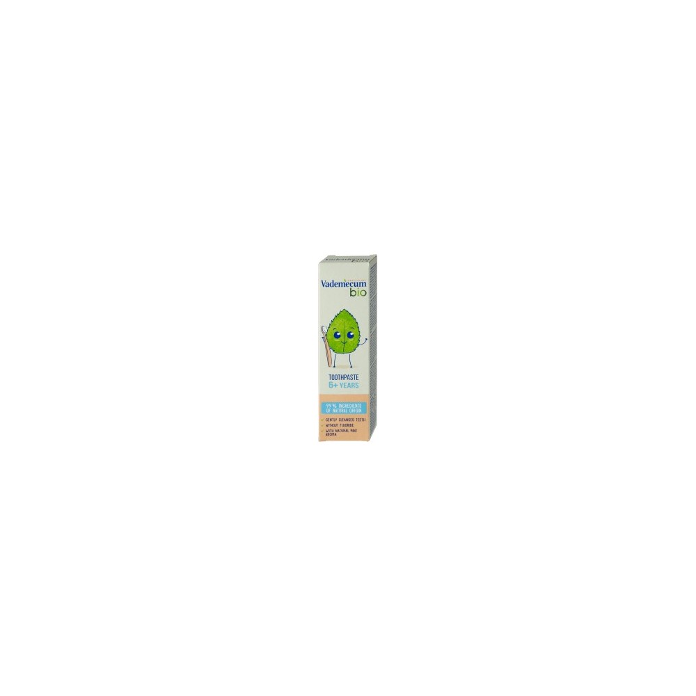 Vademecum organic baby toothpaste with mint flavor, 50 ml