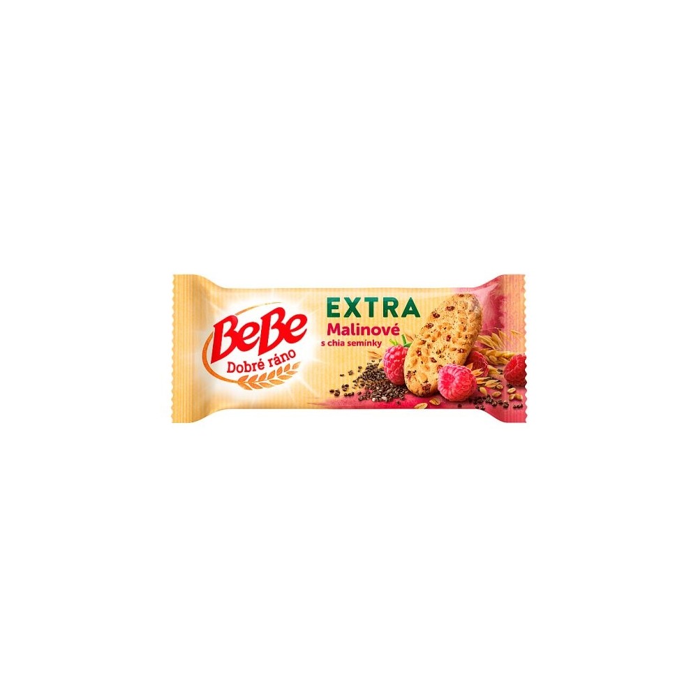 Opavia BeBe Good Morning Raspberry Biscuits with chia seeds 45g
