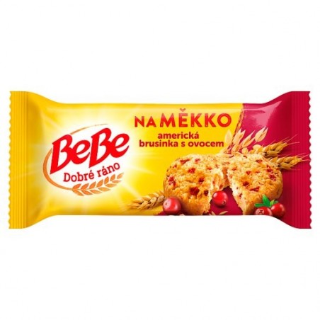 Opavia BeBe Good Morning Soft cranberry and fruit cereal bun 50g