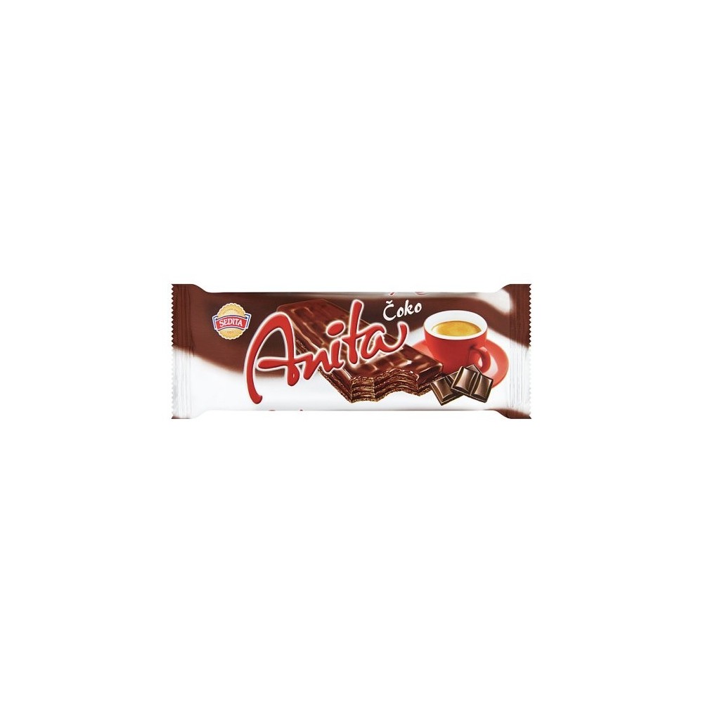 Sedita Anita Choco dark wafers with chocolate filling 50g