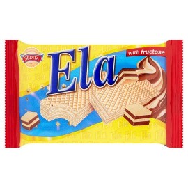 Sedita Ela Waffles with cream filling with nougat aroma and fructose 40g
