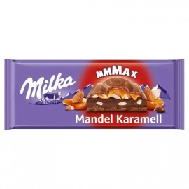 Milka chocolate almond caramel 300g