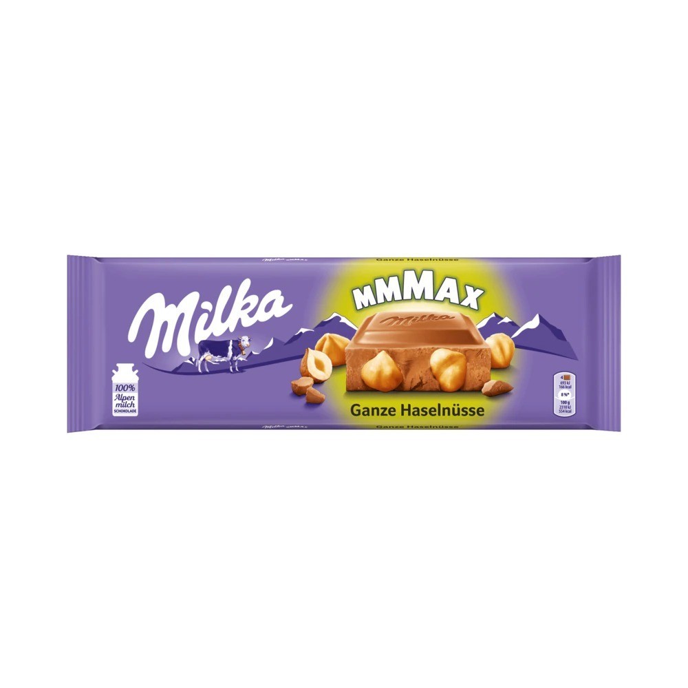 Milka Chocolate Whole Hazelnut 270g