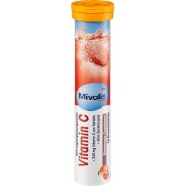 Mivolis Vitamin C effervescent tablets, 20 pieces, 82 g