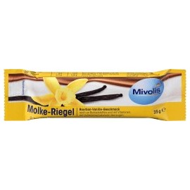 Mivolis Bourbon Vanilla Flavor Whey Bar, 35 g