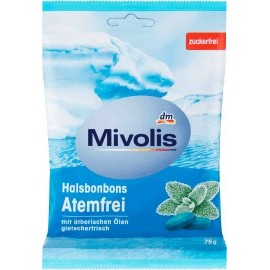 Mivolis Bonbon, breathless, sugar-free, 75 g