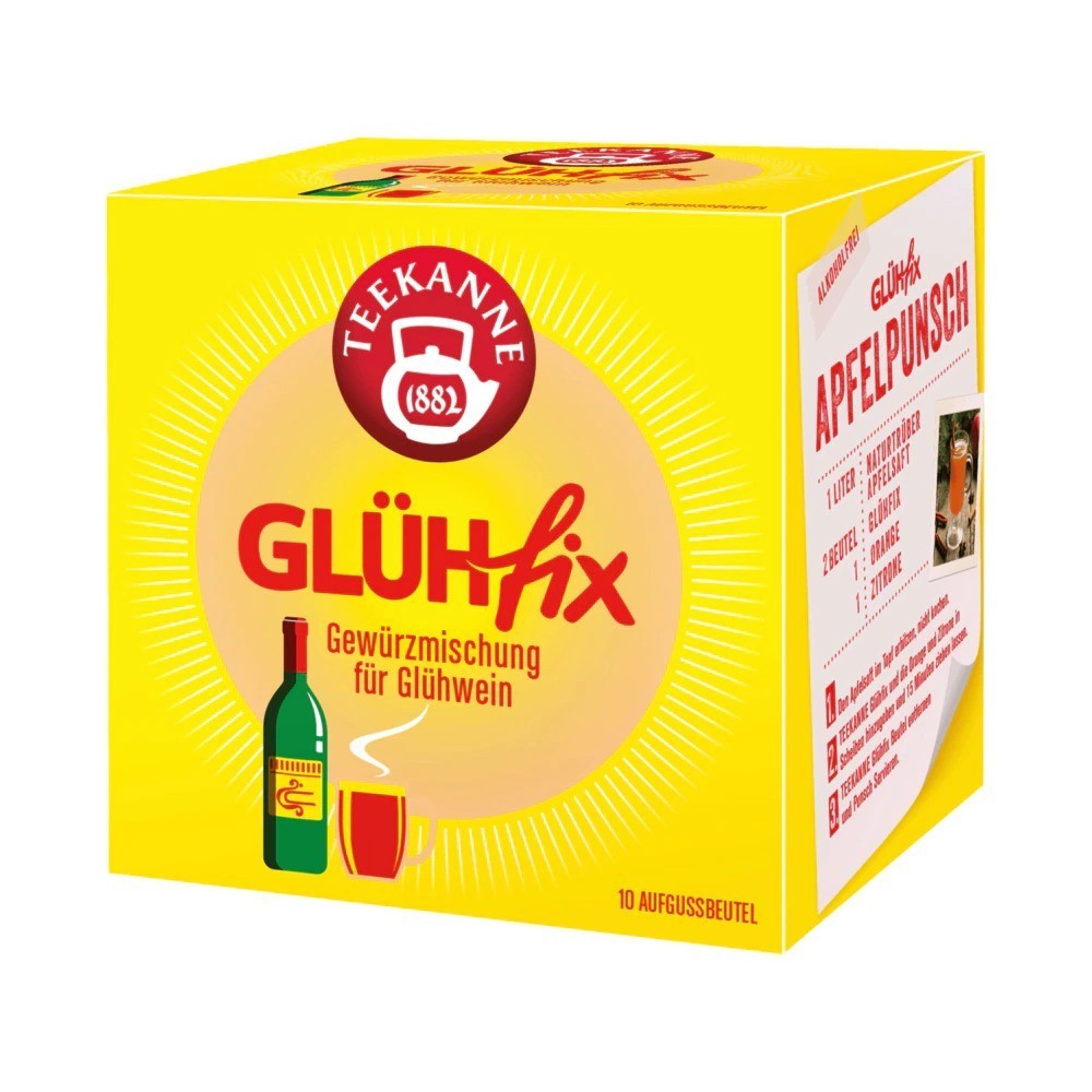 Teekanne spice mix mulled wine tea bags 10 pieces