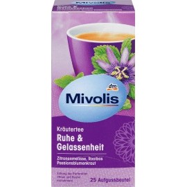 Mivolis Herbal tea, calm and serenity (25 x 2 g), 50 g