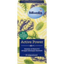 Mivolis Active Power Tea (25 x 1.8 g), 45 g