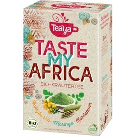 Teaya Herbal tea 'taste my Africa' with honey bush, moringa & cardamom (17 x 2g), 34 g