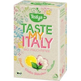 Teaya Fruit tea 'taste my Italy' with lemon, white hibiscus & basil, 34 g