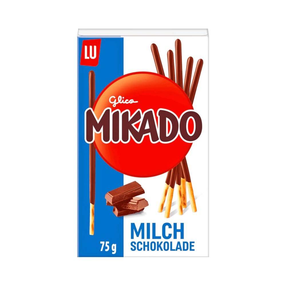 Mikado biscuit sticks milk chocolate 75g