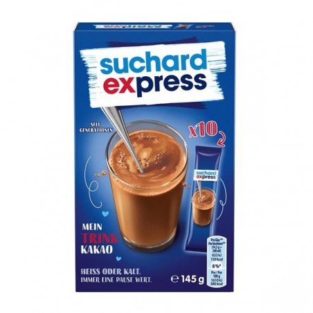 Suchard Express drinking cocoa sticks 10 pieces 145g