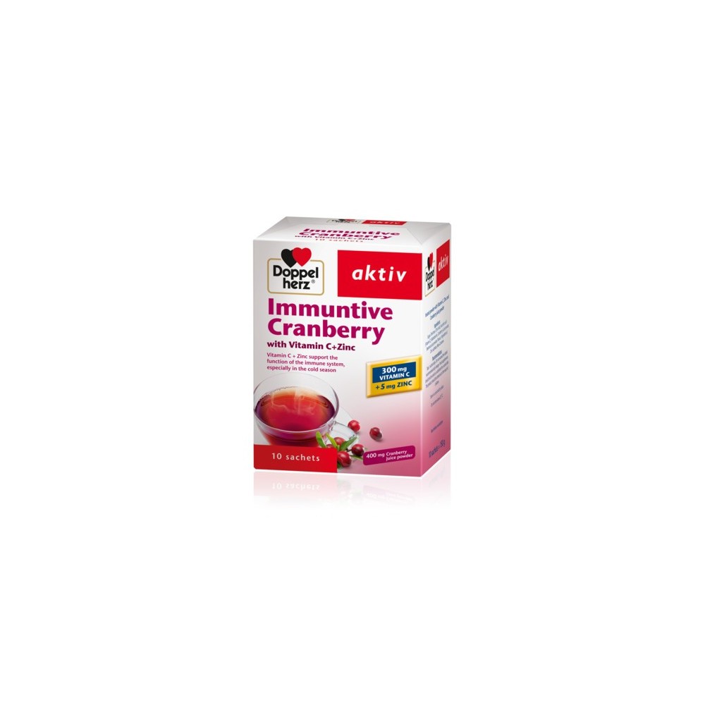 Doppel herz Immuntive Cranberry