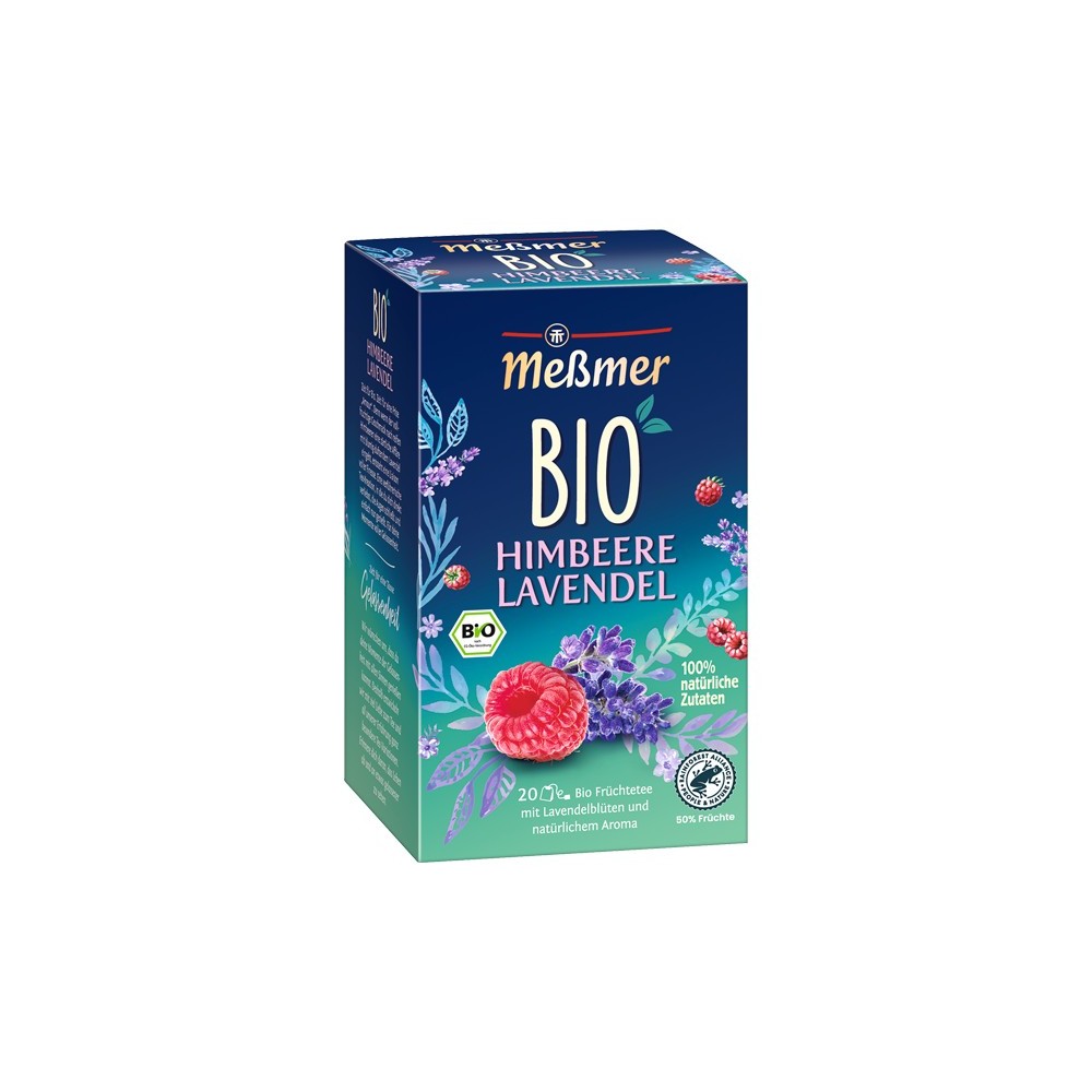 Meßmer Organic raspberry lavender 50g
