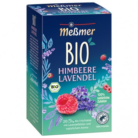 Meßmer Organic raspberry lavender 50g