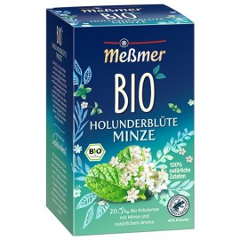 Meßmer Organic elderflower mint 40g