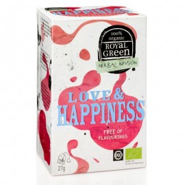 Royal Green herbal tea Love & Happiness BIO 16 x 1.7 g