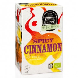 Royal Green herbal tea Spicy Cinnamon BIO 16 x 1.7 g