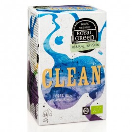 Royal Green herbal tea Clean BIO 16 x 1.7 g