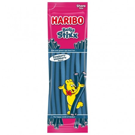 Haribo fruit gum Balla Stixx raspberry & blackberry 200g