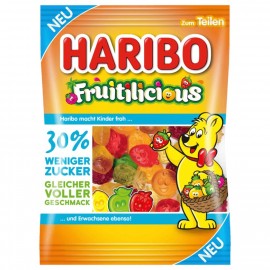 Haribo fruit gums Fruitilicious 160g