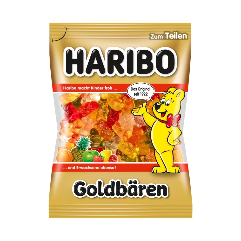 Haribo fruit gum gold bears 200g