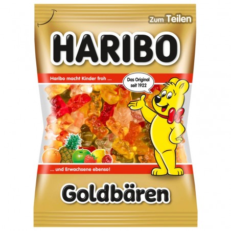 Haribo fruit gum gold bears 200g