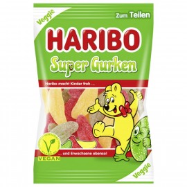 Haribo fruit gum super cucumber vegan 200g