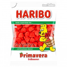 Haribo fruit gums Primavera strawberries 200g